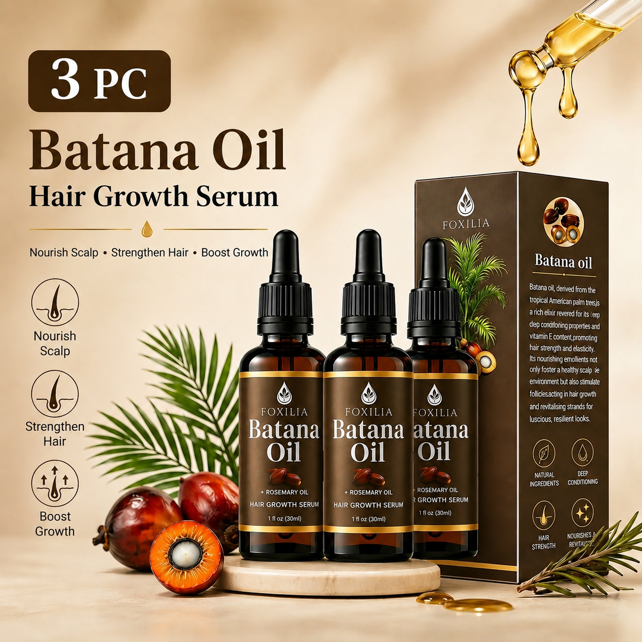 FOXILIA™ Batana Oil 30ml