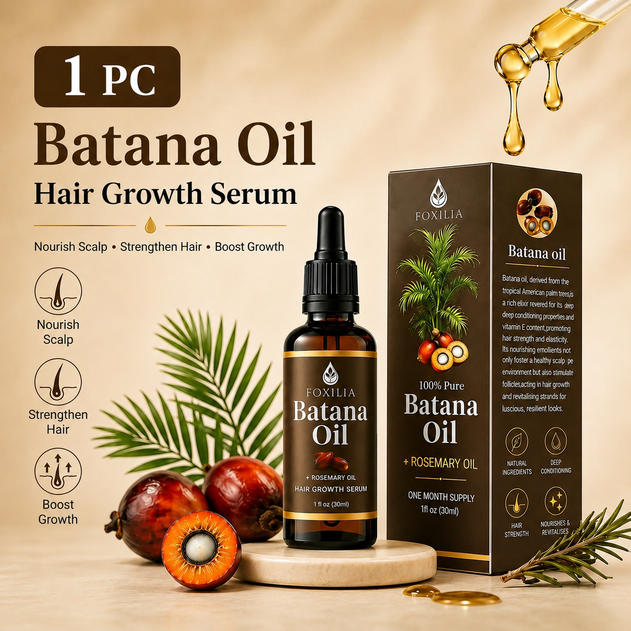 FOXILIA™ Batana Oil 30ml